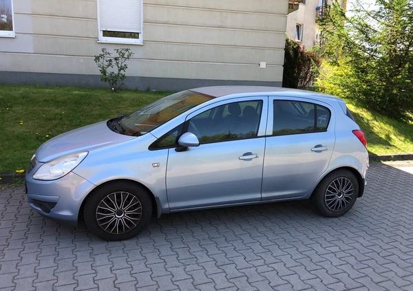 Opel Corsa cena 16500 przebieg: 121500, rok produkcji 2009 z Katowice małe 79